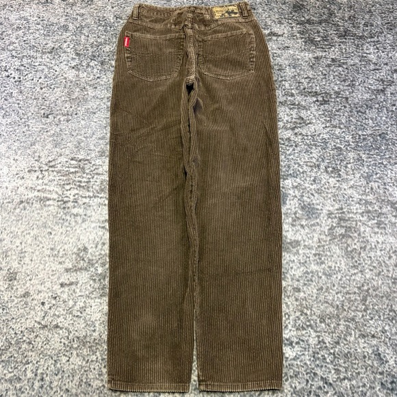 UNIONBAY Pants - Unionbay Corduroy Pants Womens 11 (27x30) Brown Straight Leg Casual VTG Y2K